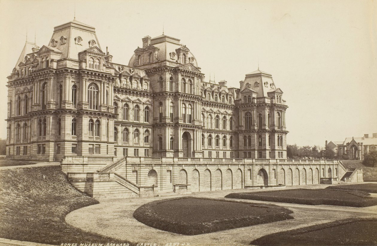 Bowes Museum, Barnard Castle, ca. 1880. av James Valentine