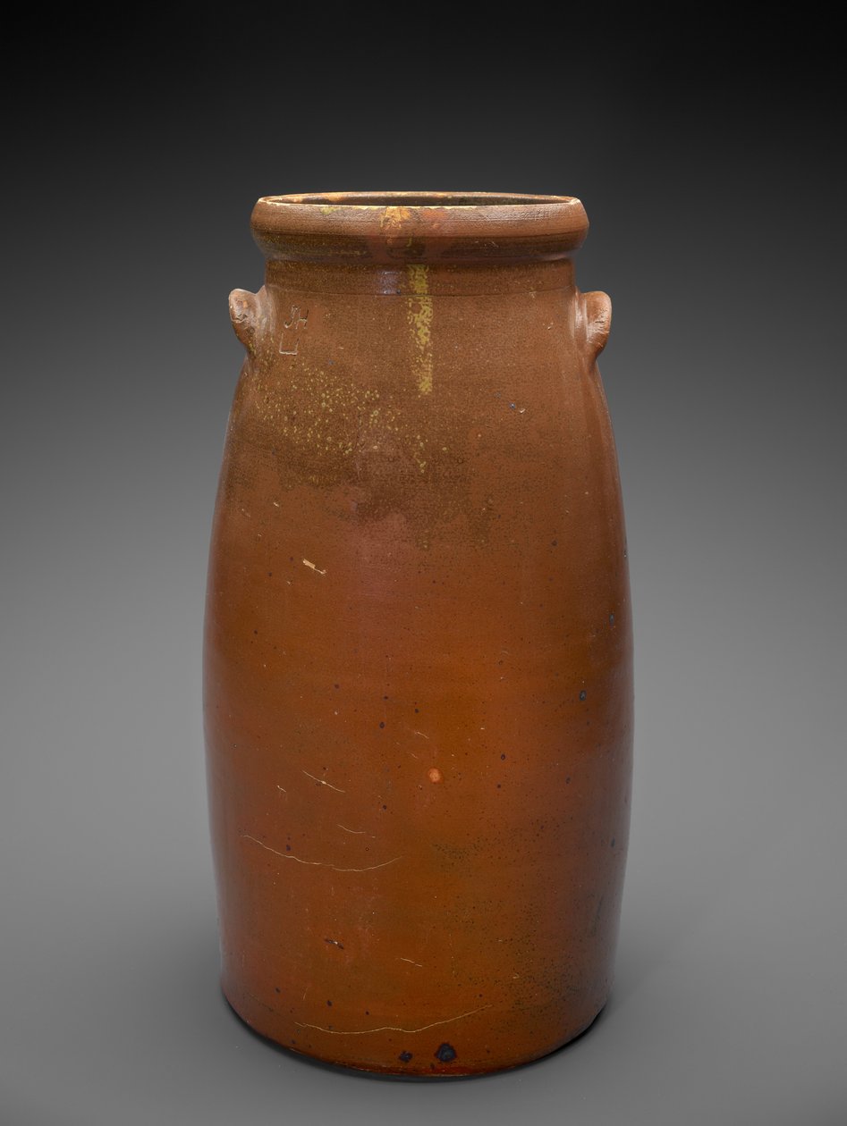 Churn, c. 1879-1900 (slipglasert steintøy) av James W. Haden