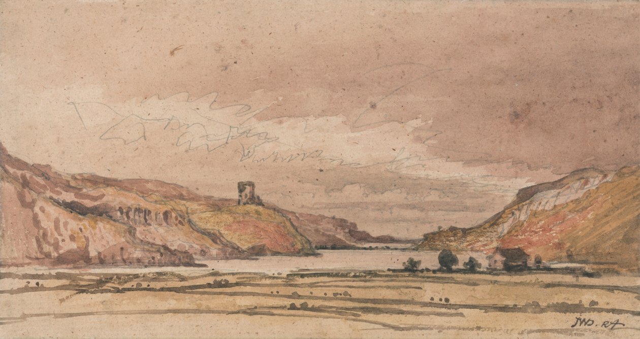 Dolbadarn slott av James Ward