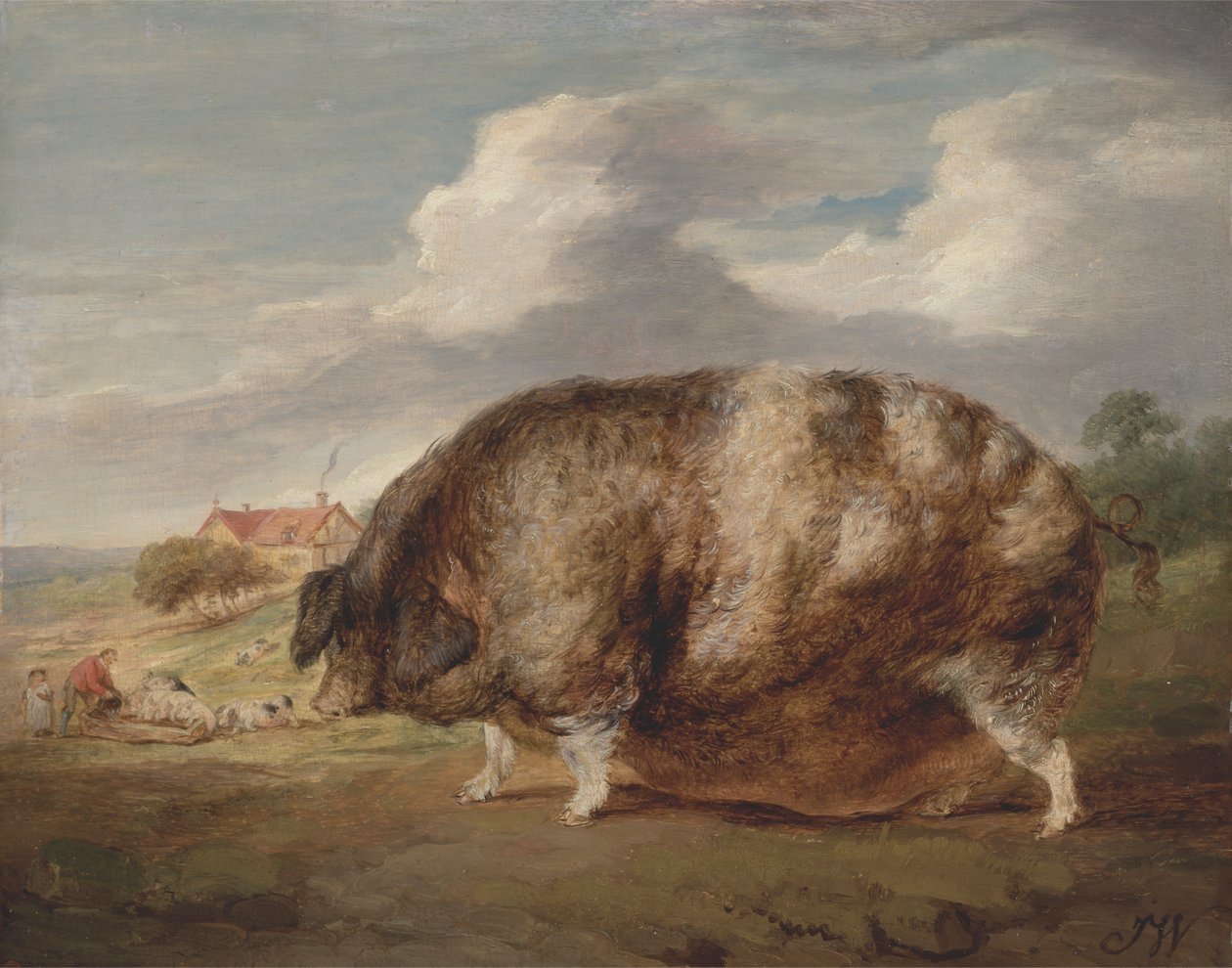 Gloucestershire gammelt sted av James Ward