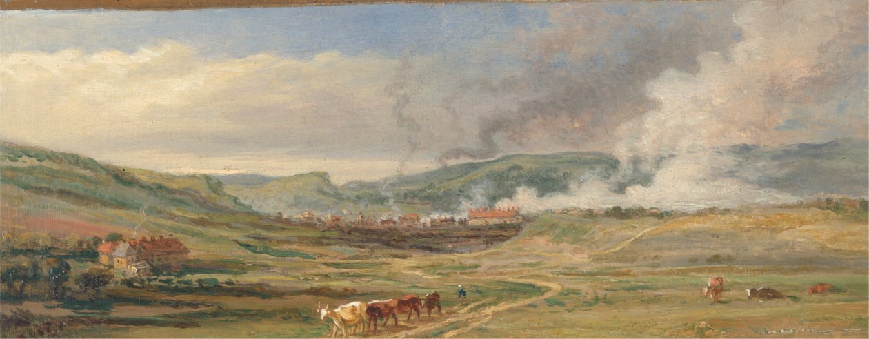 Landskap nær Swansea, Sør-Wales av James Ward