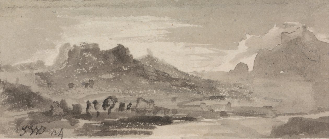 Fjelllandskap av James Ward