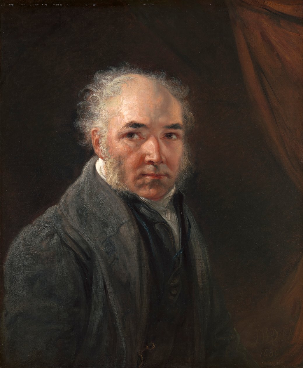 Selvportrett av James Ward