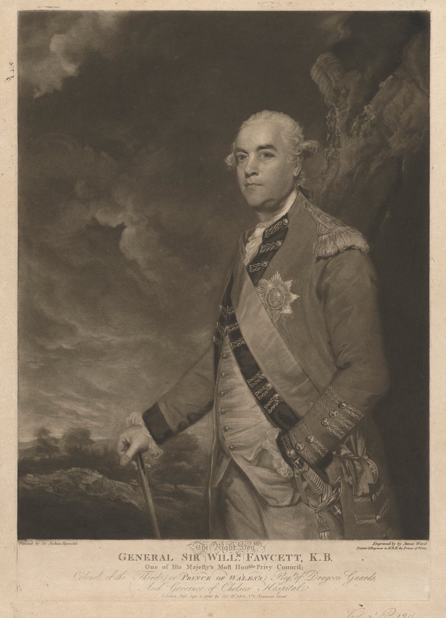 Sir William Fawcett av James Ward