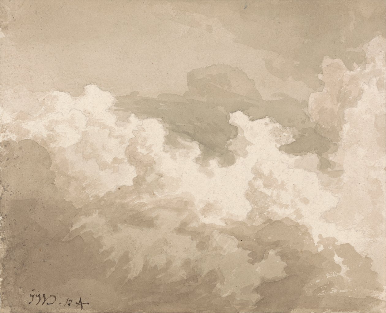 Sky Study av James Ward