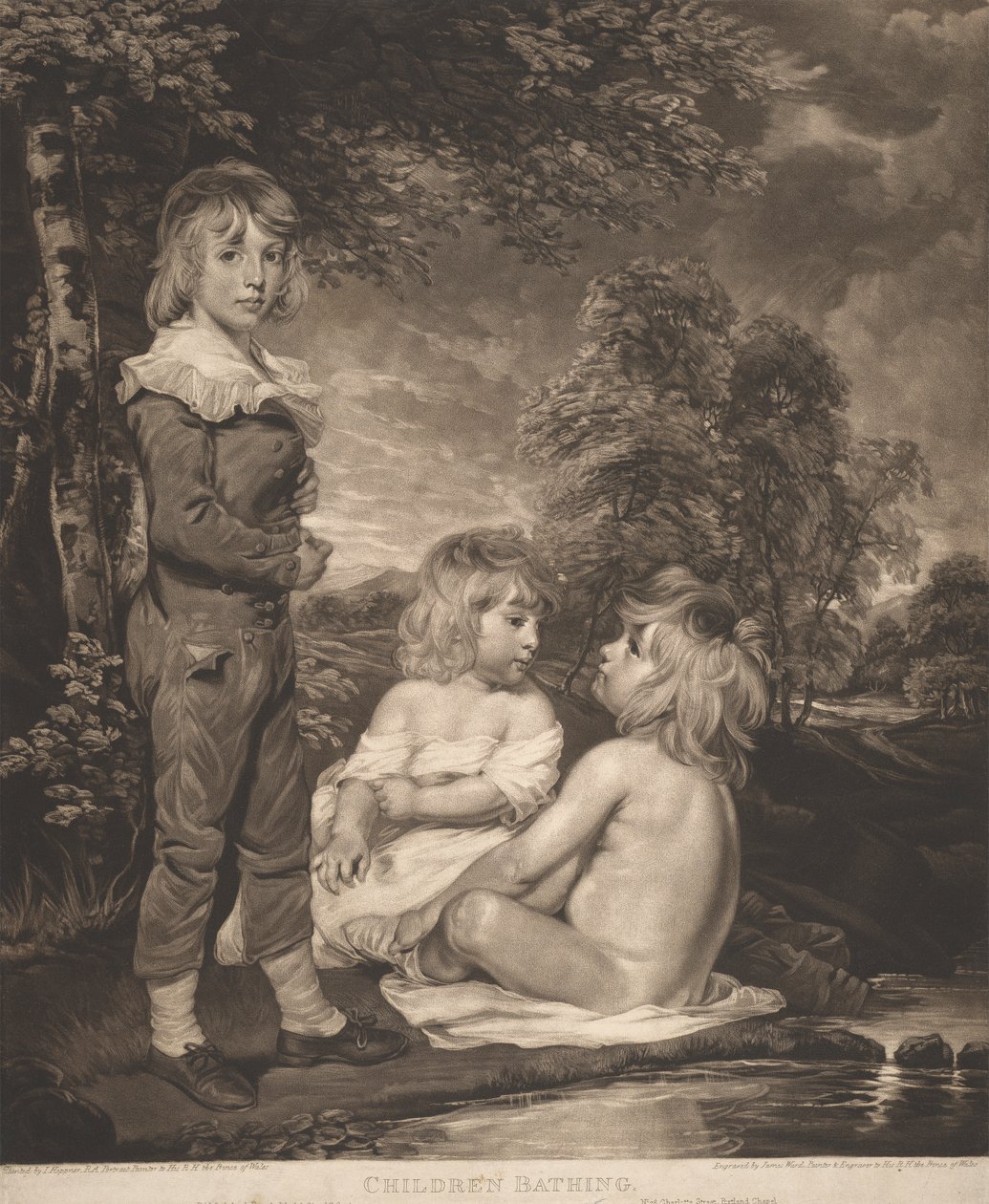 Hoppner-barna av James Ward