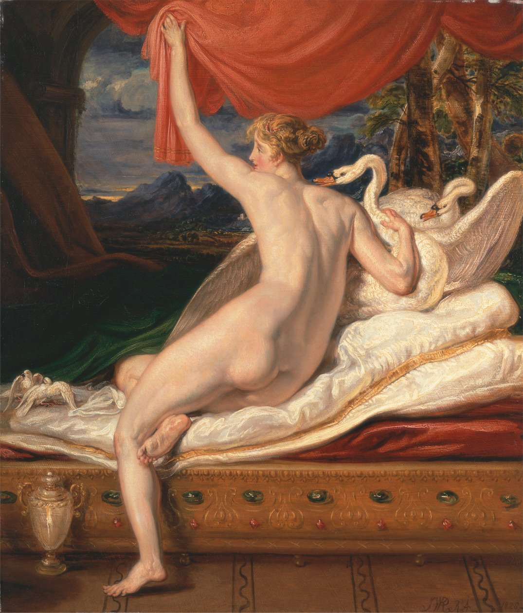 Venus reiser seg fra sofaen sin av James Ward