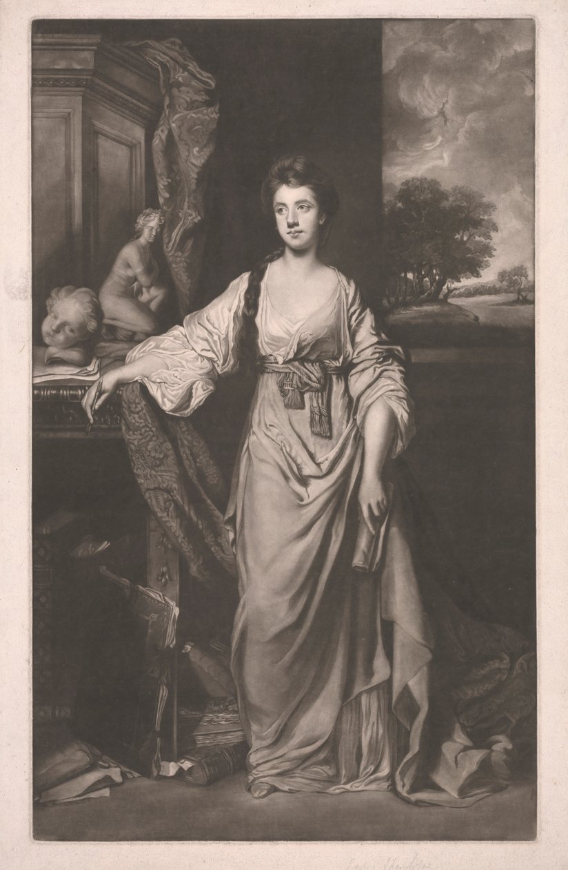Lady Stanhope av James Watson