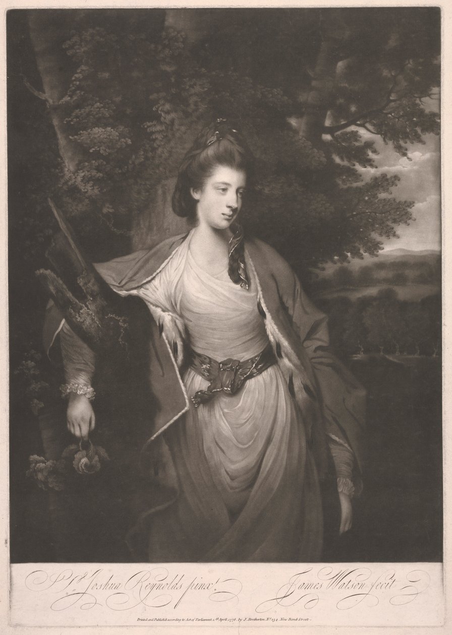 Margaret Caroline, grevinne av Carlisle av James Watson