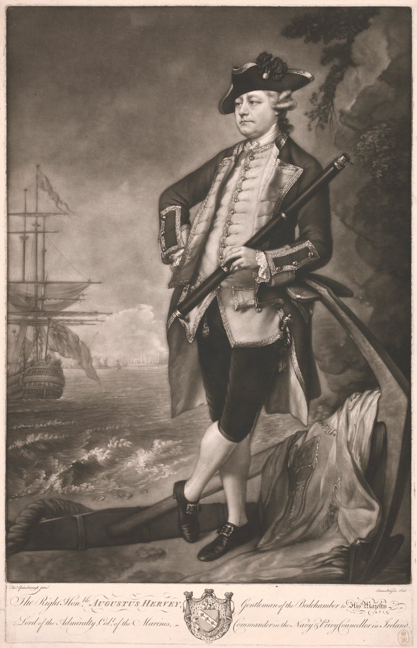 Høyre Hon. Augustus Hervey av James Watson
