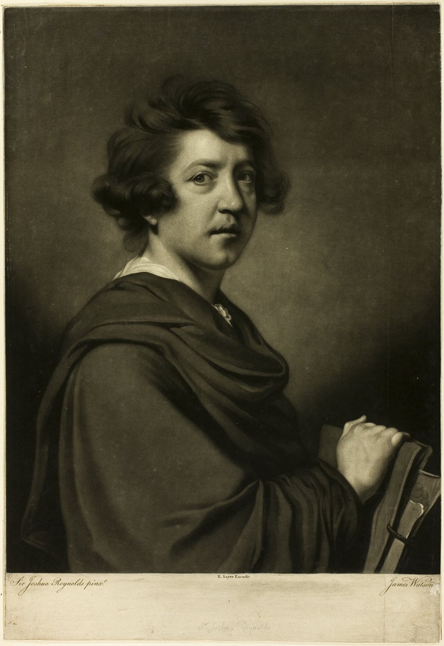 Sir Joshua Reynolds av James Watson