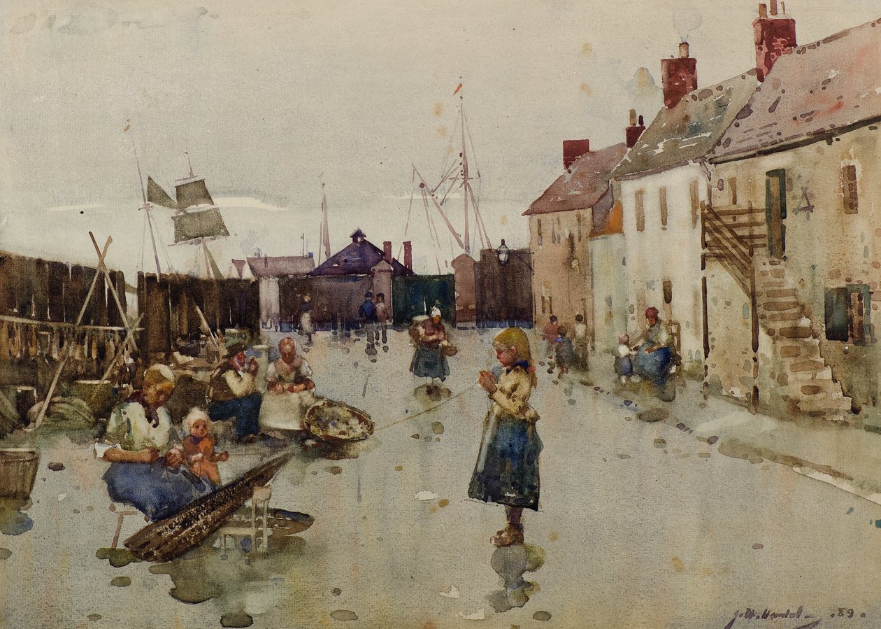 Old Shore Head, Arbroath av James Watterston Herald