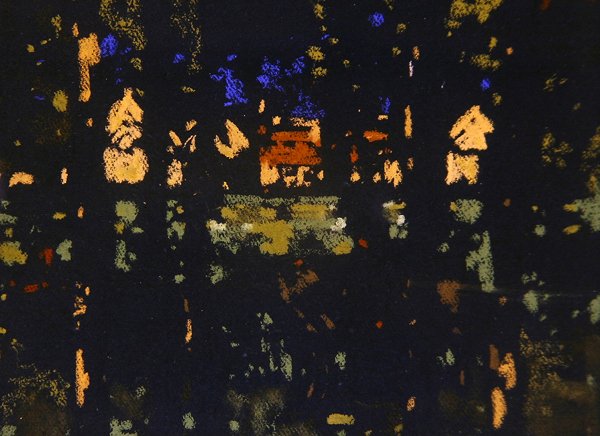 Refleksjoner av et landskap (pastell på papir) av James Watterston Herald