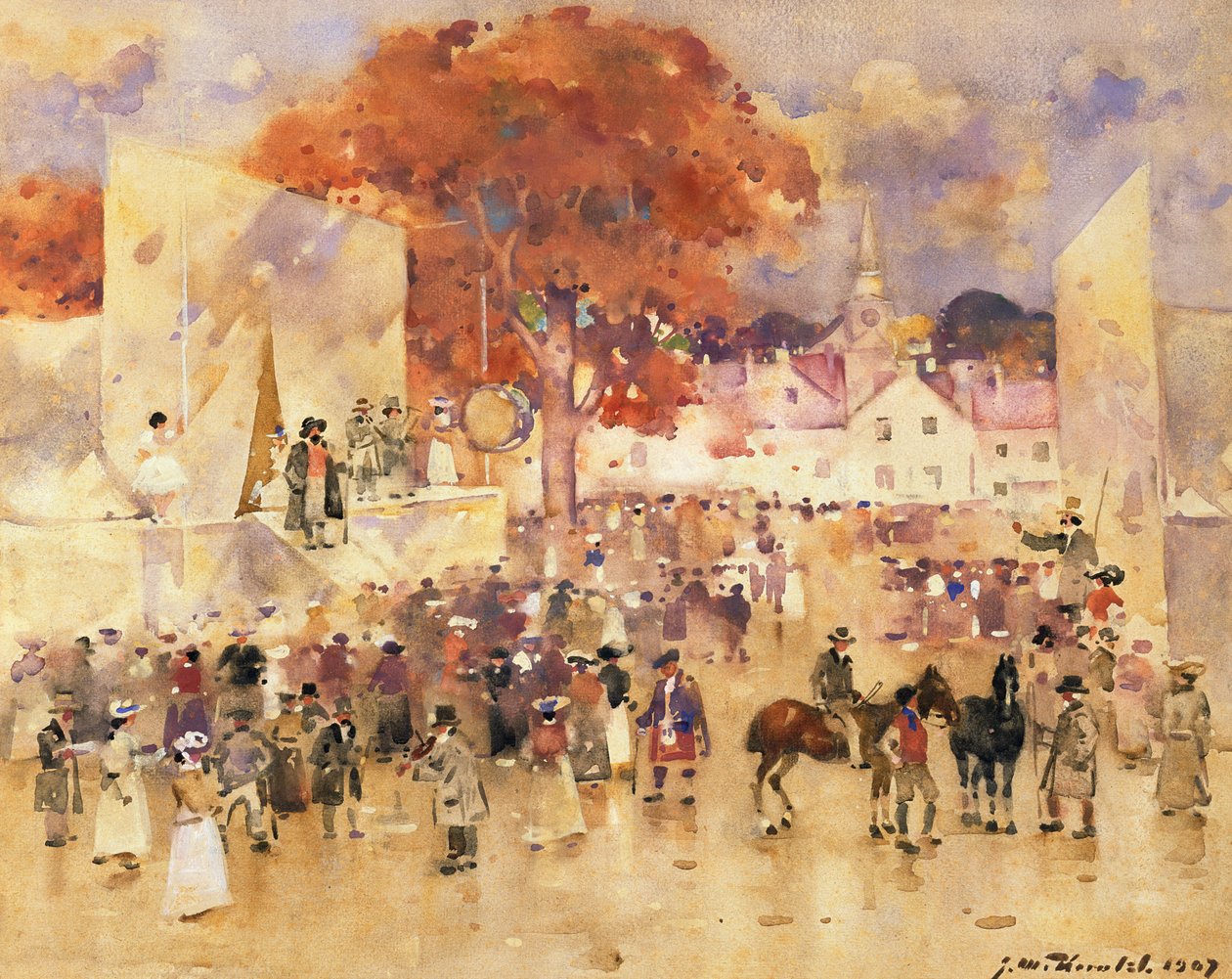 Scottish Fair, 1907 av James Watterston Herald