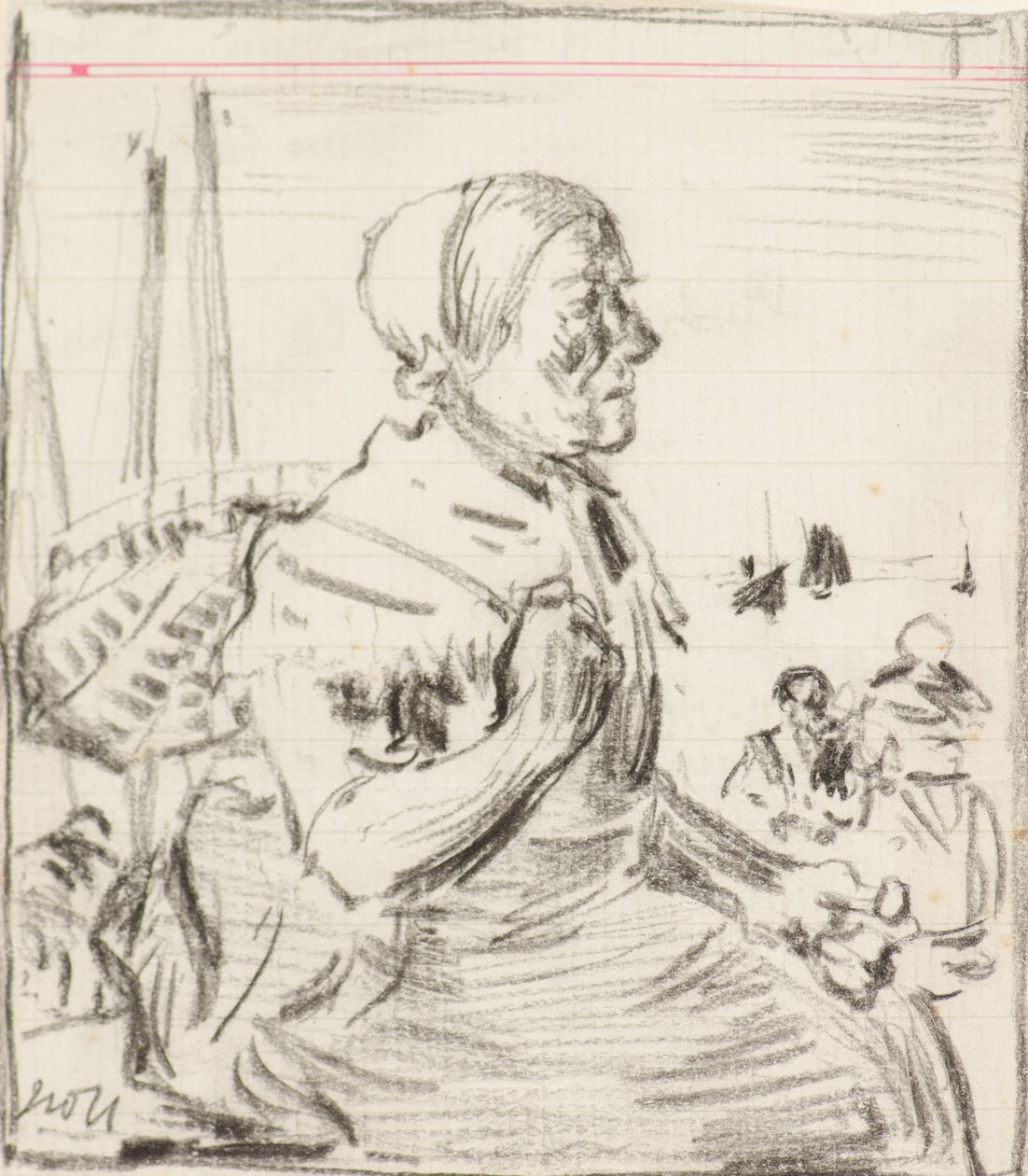 Studer [Fisherwoman] (kull) av James Watterston Herald