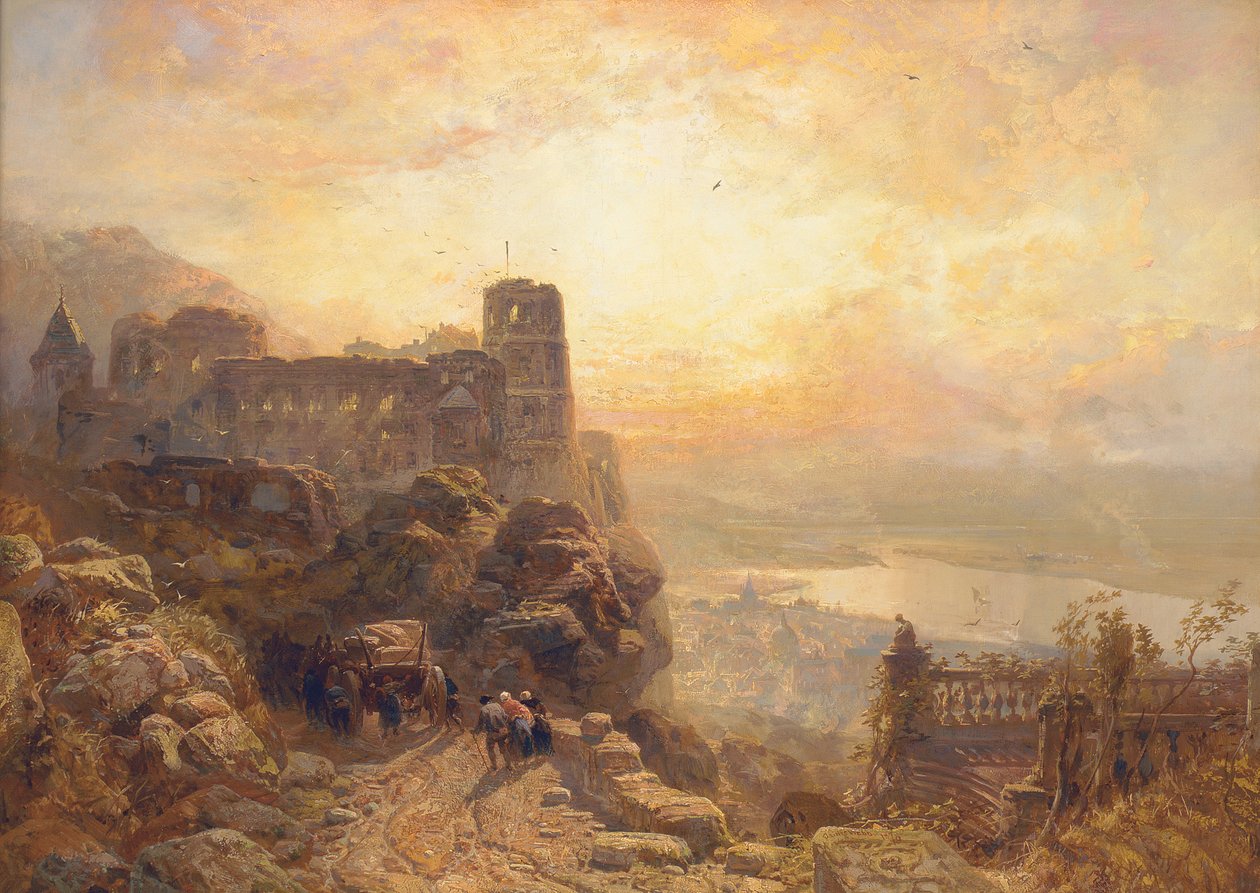 Heidelberg, 1878 av James Webb