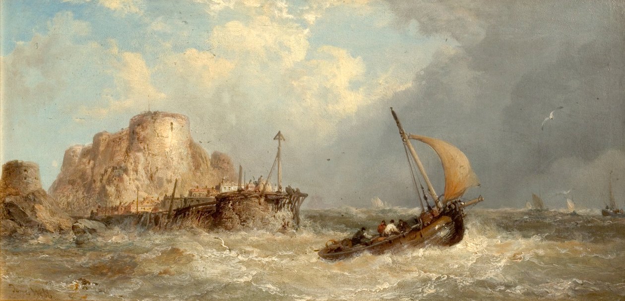 Mont Orgueil slott, Jersey av James Webb