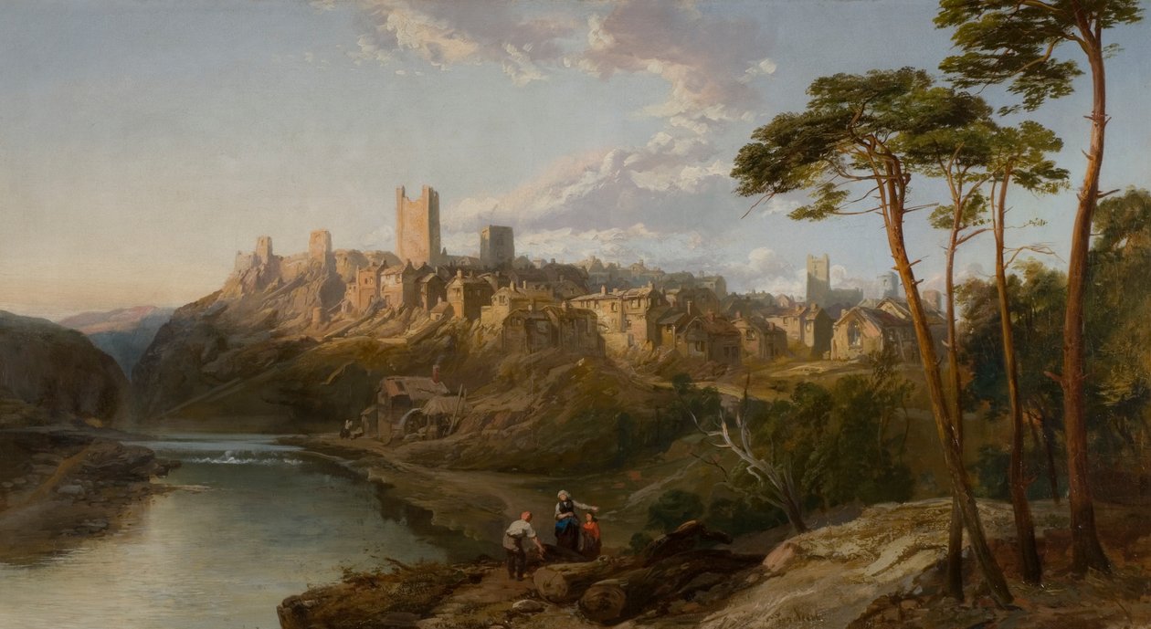 Richmond Castle, Yorkshire av James Webb