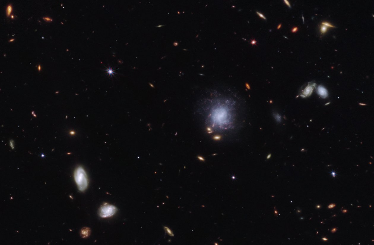 Kilonova og Host Galaxy av James Webb Space Telescope (NASA)