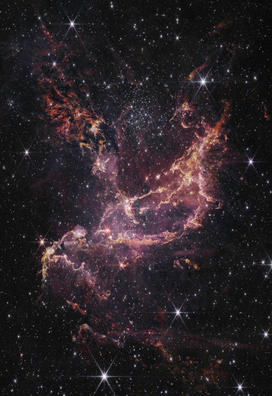 NGC 346 (NIRCam-bilde) av James Webb Space Telescope (NASA)