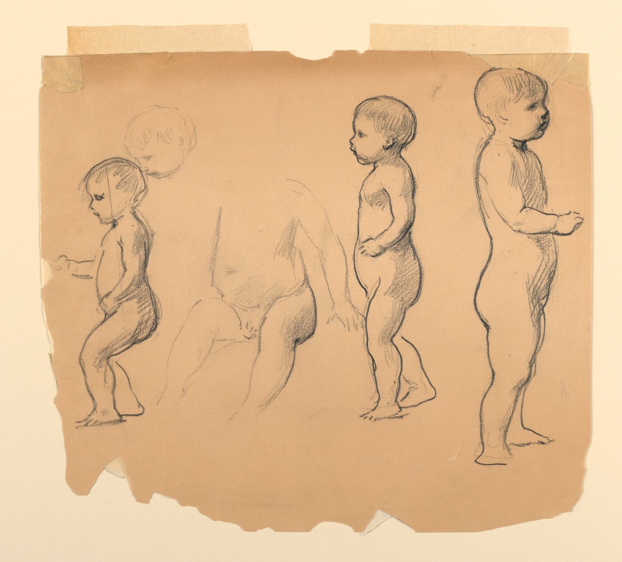 Studier av Putti av James Wells Champney