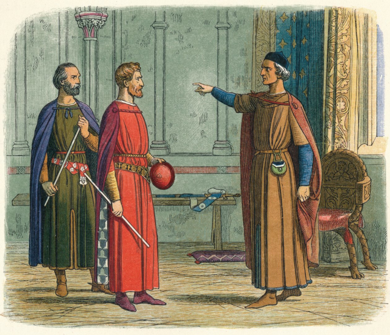 Edward truer Lord Marshal, 1297 1864 av James William Edmund Doyle