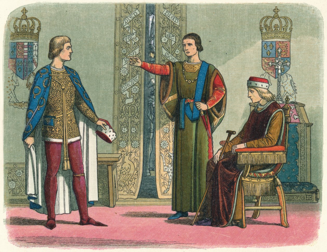Henry VI og hertugene av York og Somerset, 1450 1864 av James William Edmund Doyle