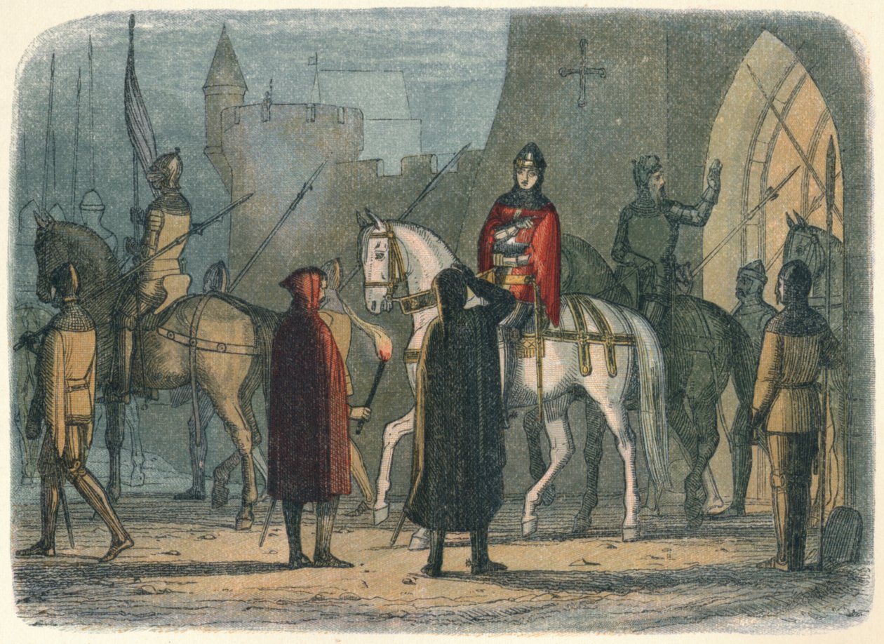 Henry marsjerer ut mot Lollards, 1414 1864 av James William Edmund Doyle