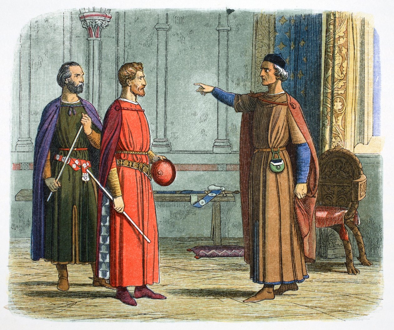 Kong Edward I truer Lord Marshal, 1297 1864. av James William Edmund Doyle