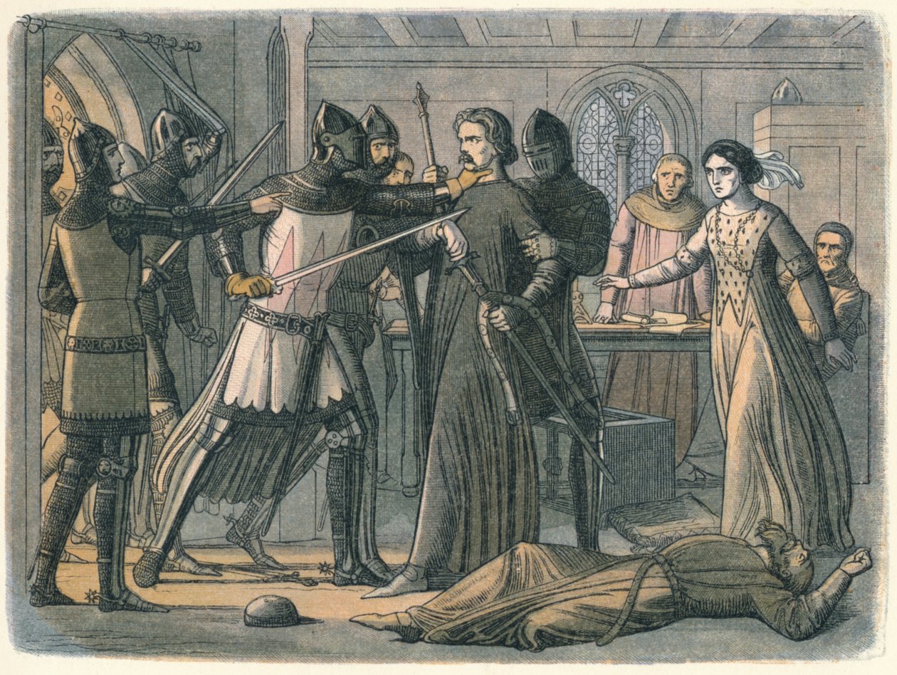 Mortimer beslaglagt av kongen, 1325 1864 av James William Edmund Doyle