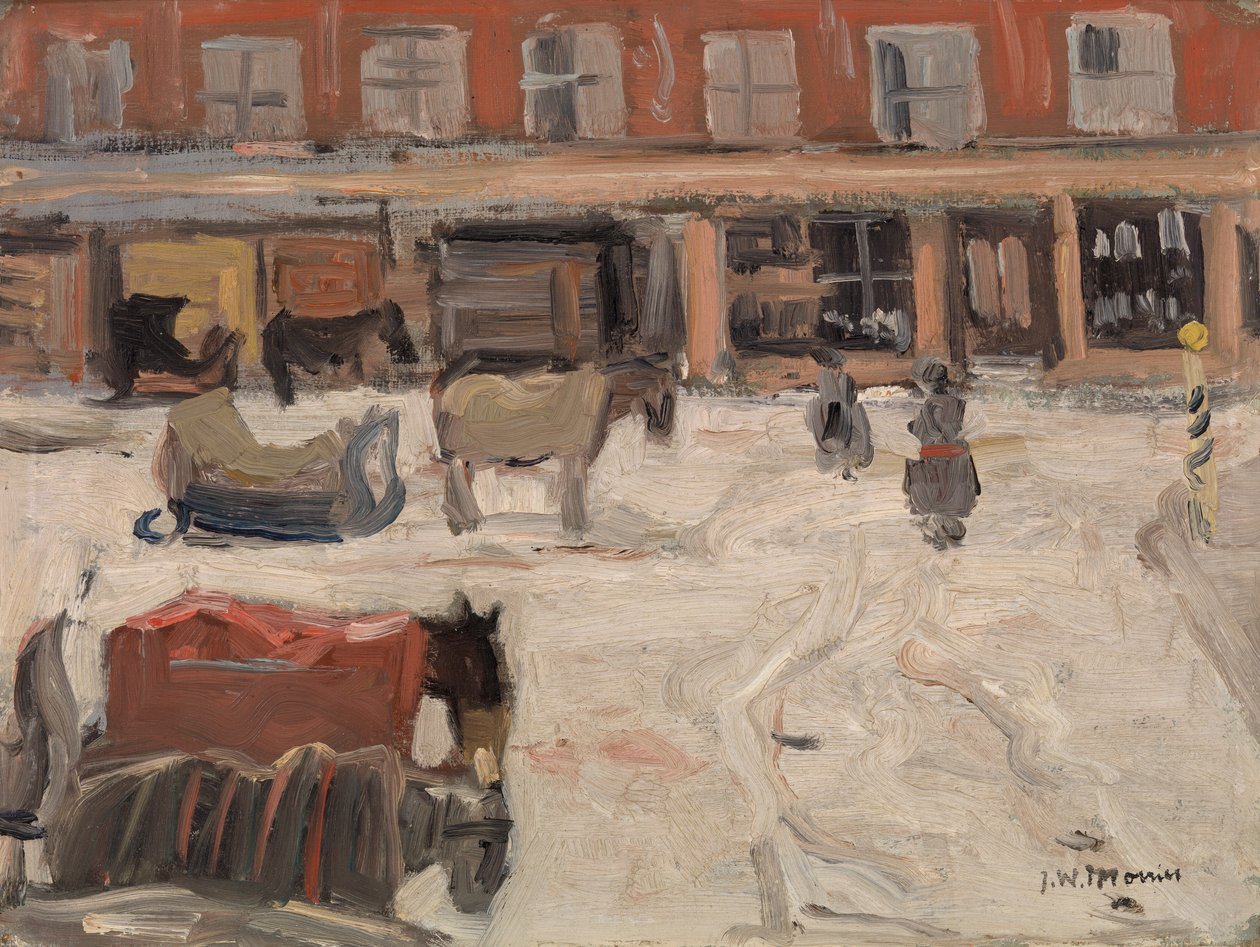 Snøscene av James Wilson Morrice