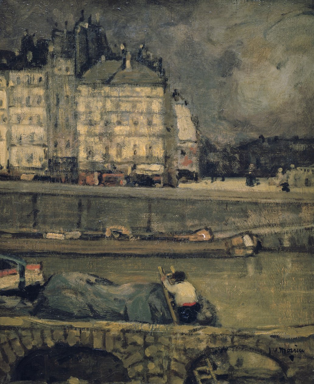 The Edges of the Seine, Paris, 1880-1924 av James Wilson Morrice