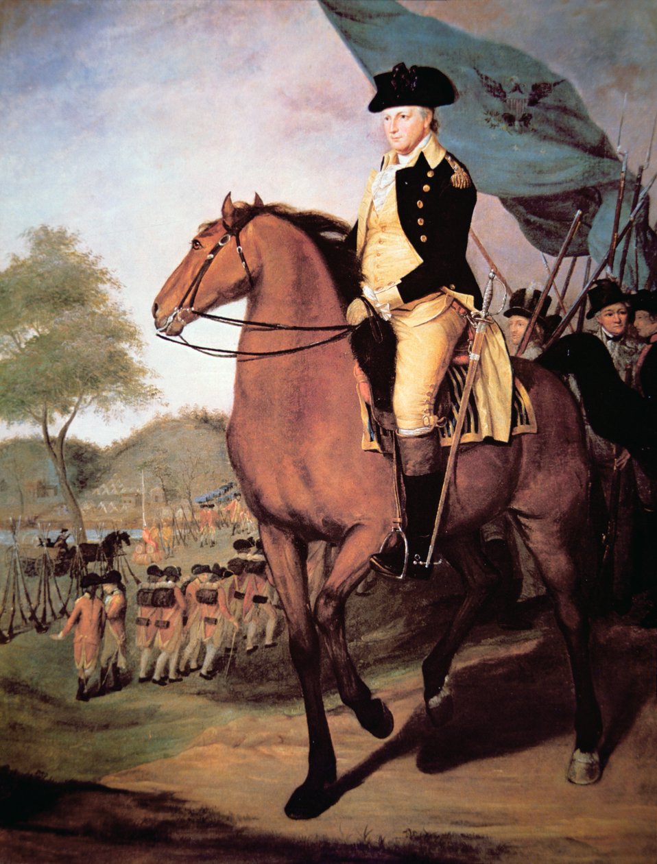 General Gates at Saratoga, ca. 1799 (olje på lerret) av James the Elder Peale