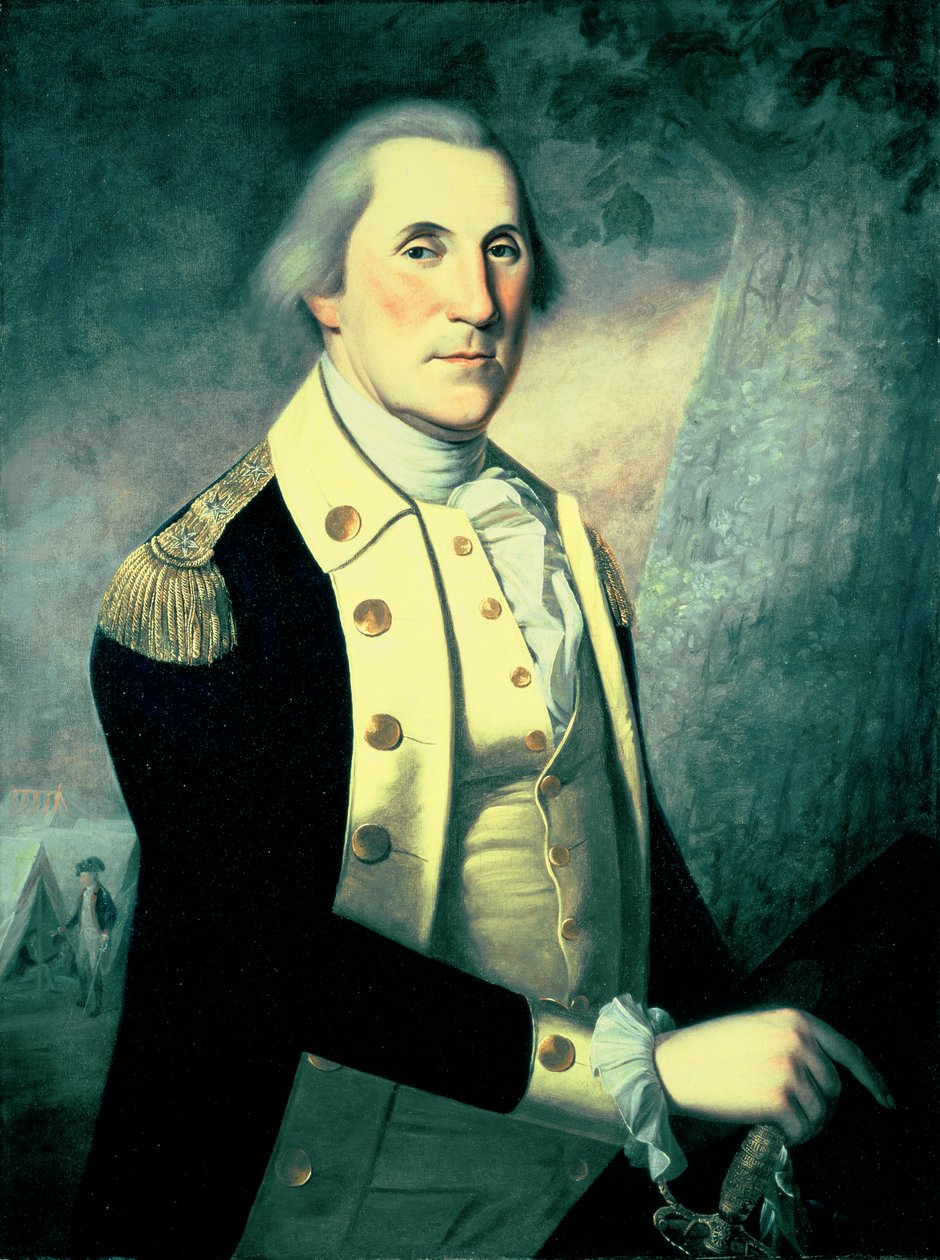 Portrett av George Washington av James the Elder Peale
