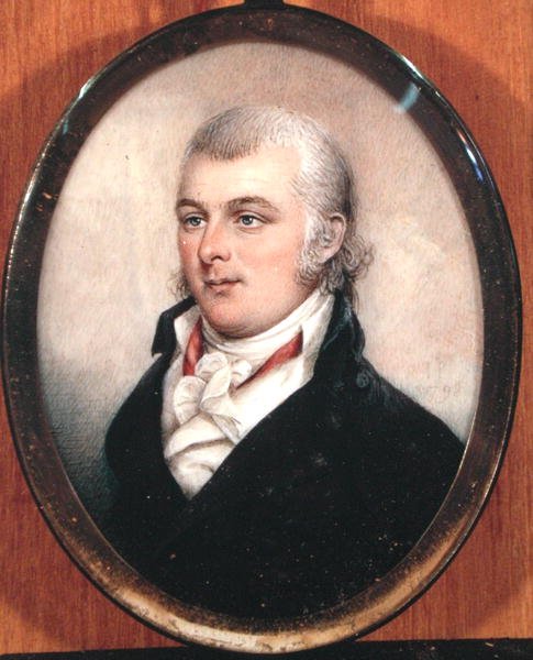 Portrett av Tench Francis (1731-1800) (olje på lerret) av James the Elder Peale