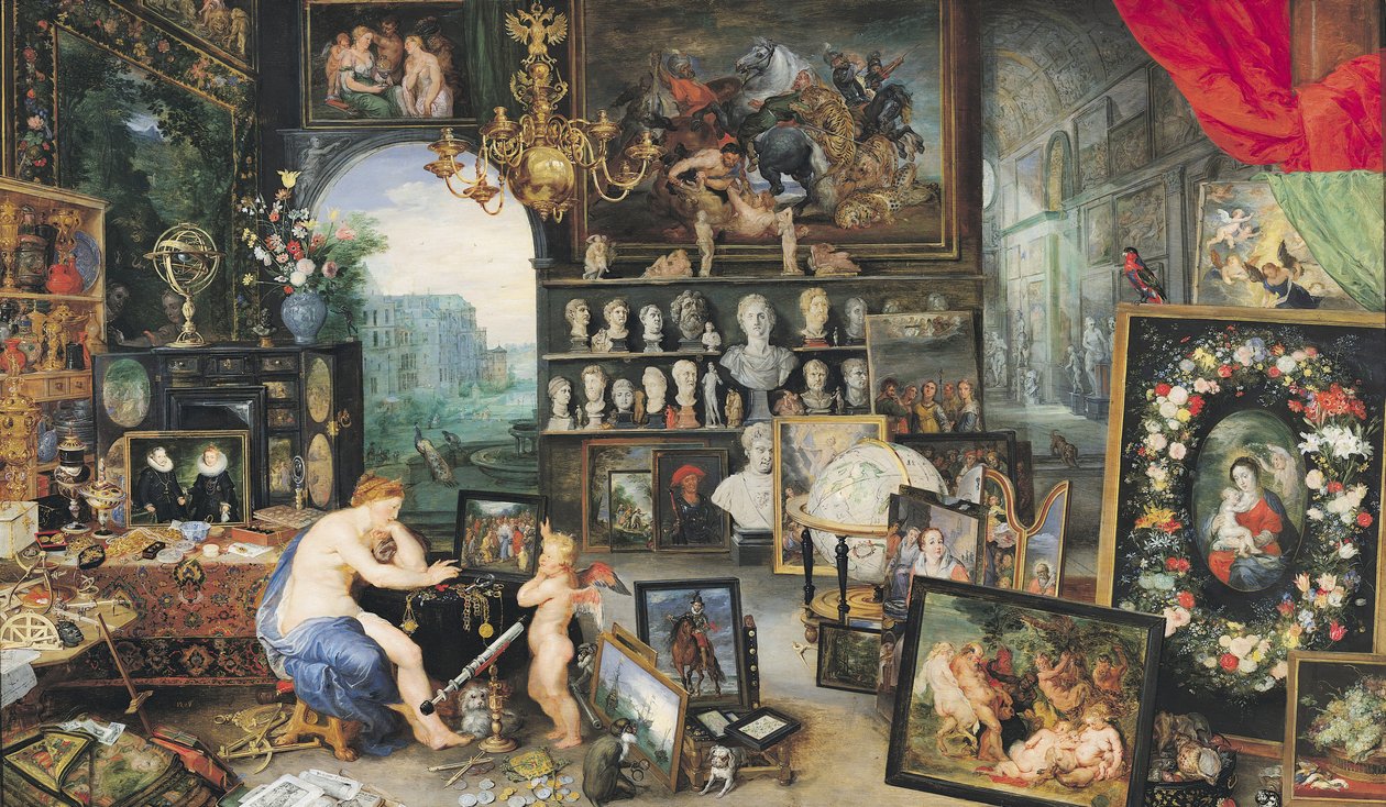 Synssansen, 1617 av Jan and Rubens, P.P. Brueghel