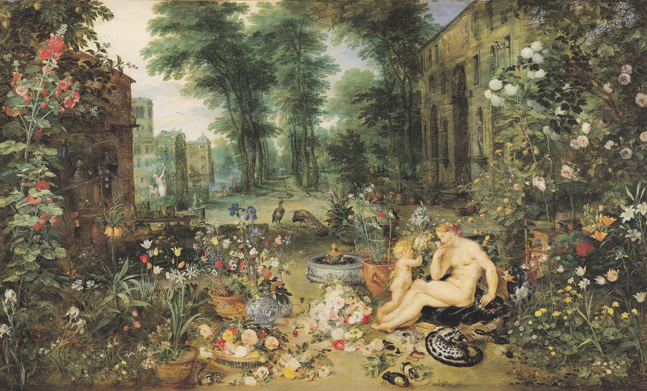Luktesansen av Jan and Rubens, P.P. Brueghel