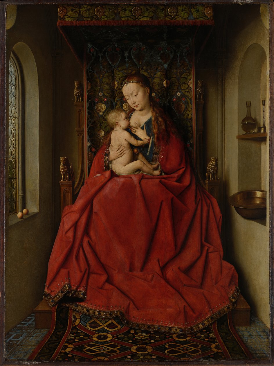 Lucca Madonna av Jan van Eyck