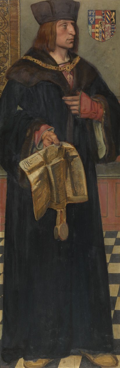 Maximilian I, den hellige romerske keiseren av Jan August Hendrik Leys