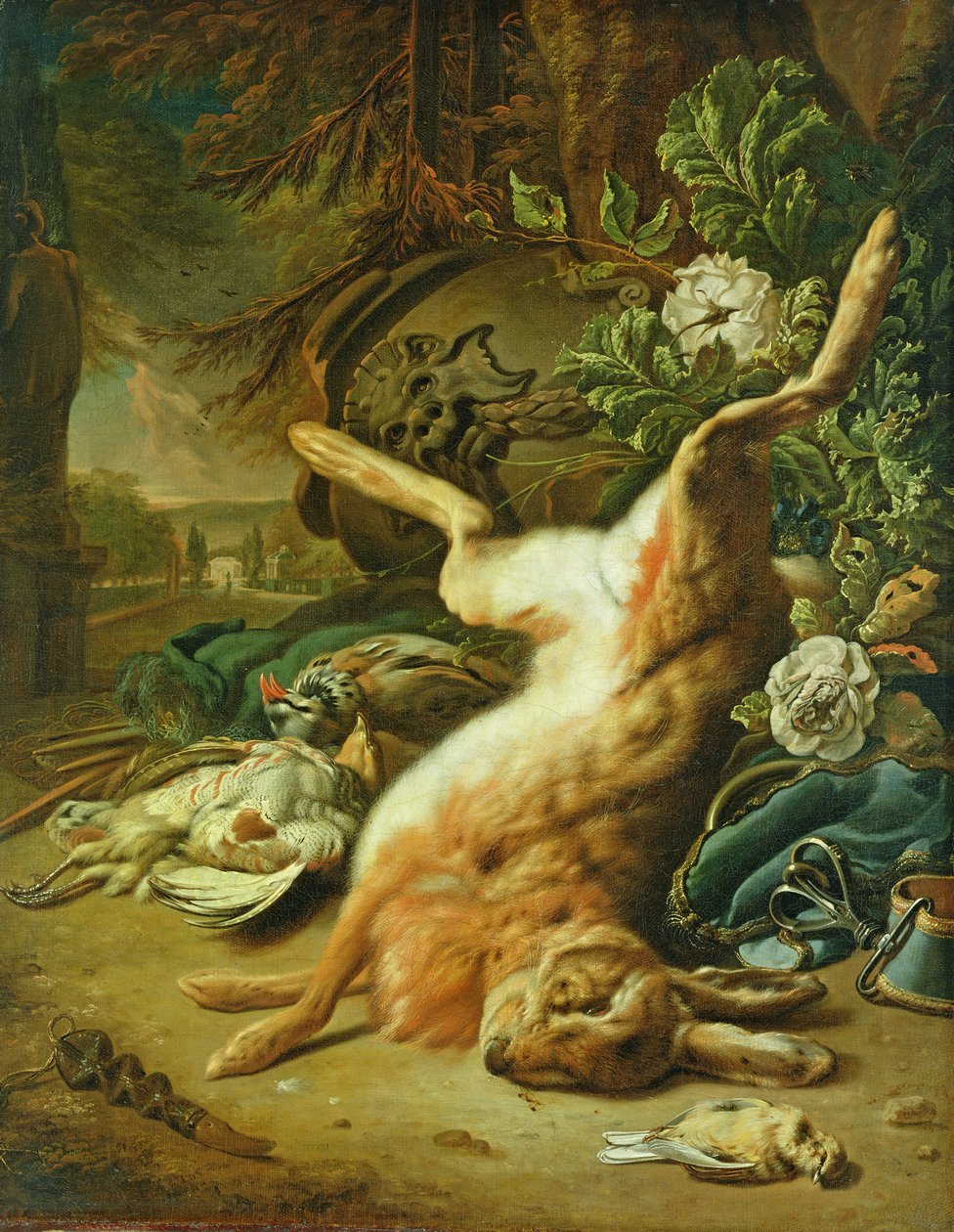 Stilleben av Jan Baptist Weenix