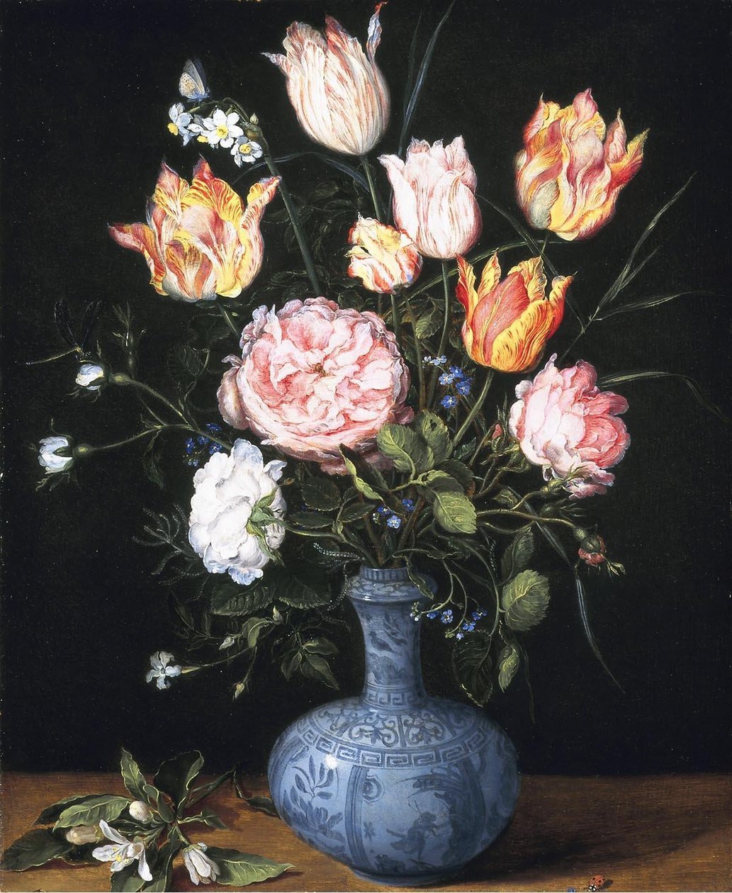En vase med blomster av Jan the Elder Brueghel
