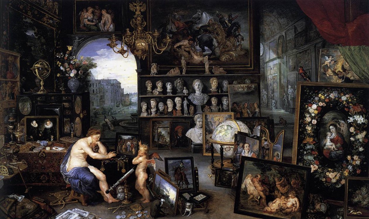 Følelsen av synet av Jan the Elder Brueghel
