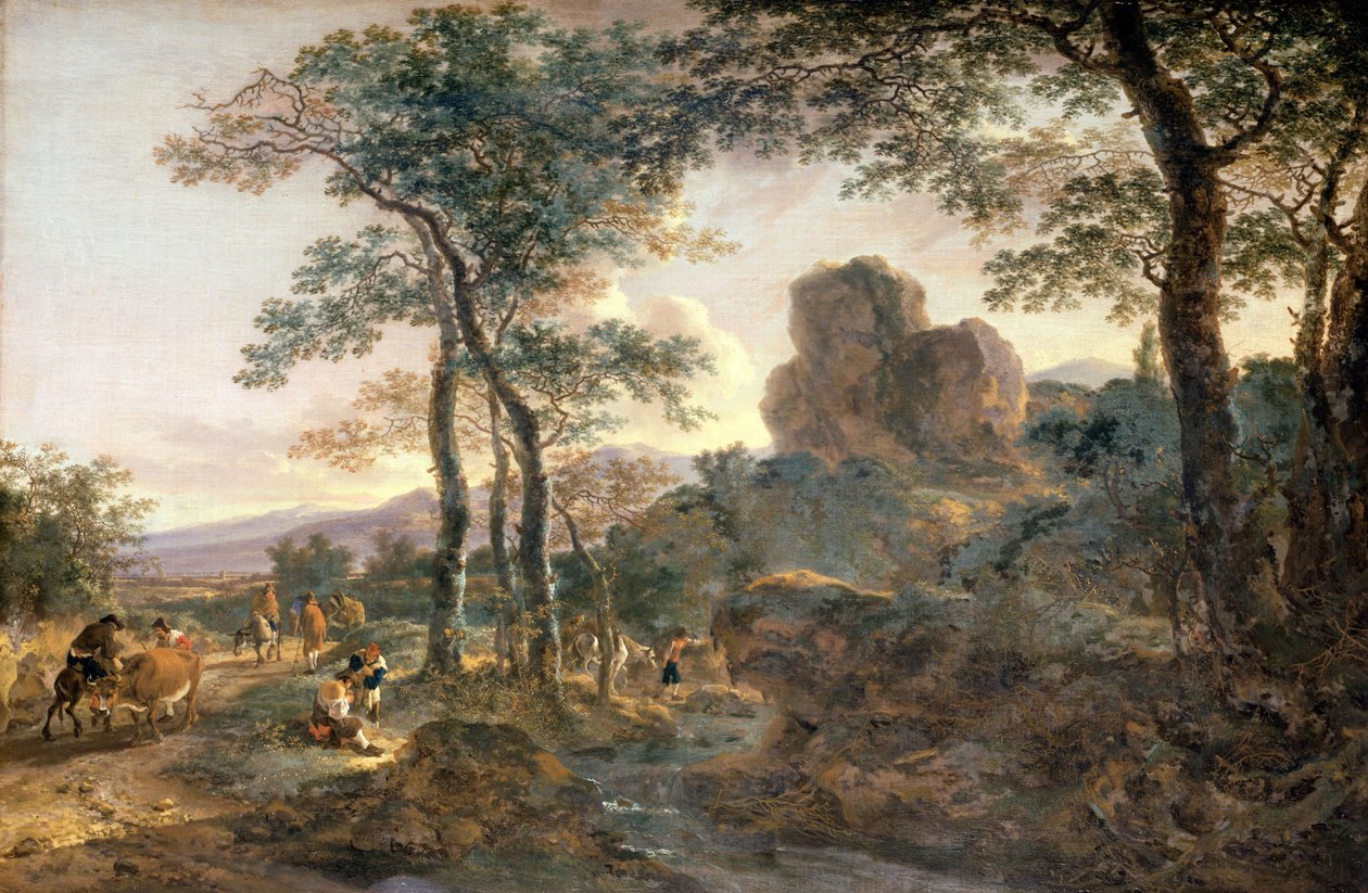 En fjellsti av Jan Dirksz Both