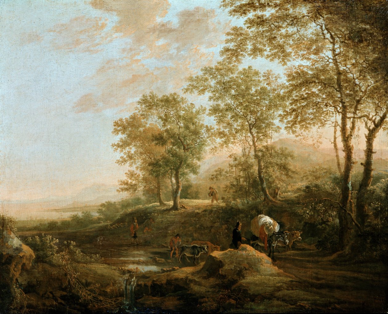 Banks of a Brook av Jan Dirksz Both