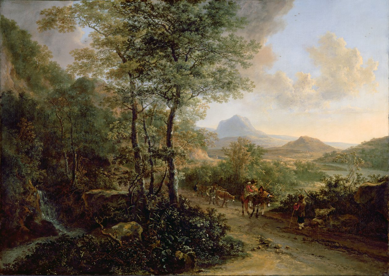 Italiensk landskap, ca. 1637-41 av Jan Dirksz Both