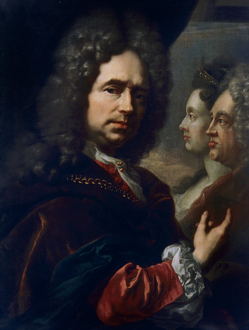Selvportrett av Jan Frans Van Douven av Jan Frans Douven
