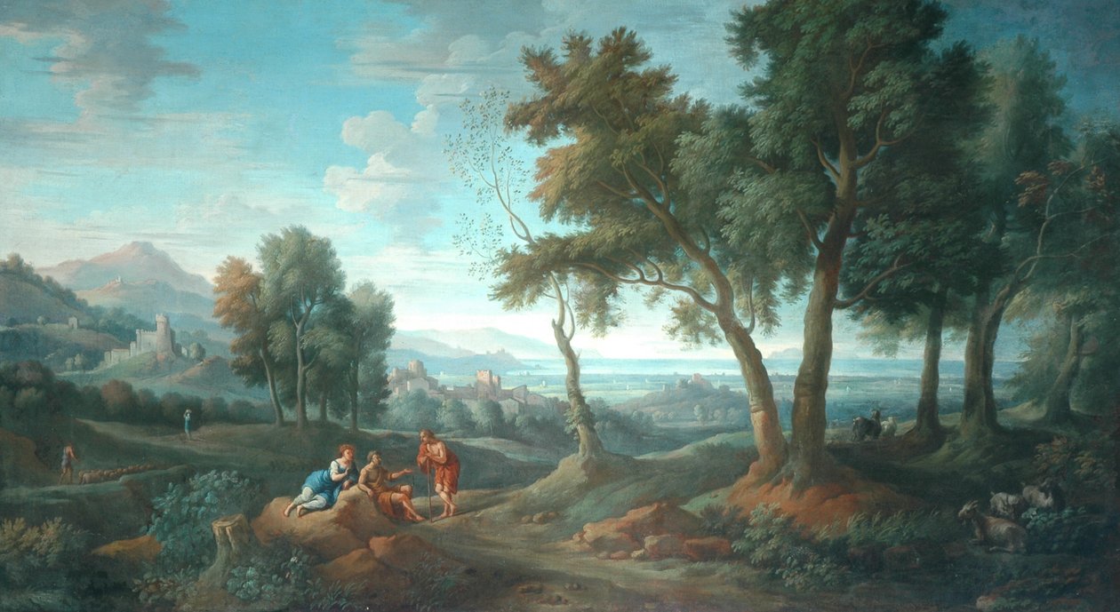 Klassisk landskap, Orizante av Jan Frans van Bloemen