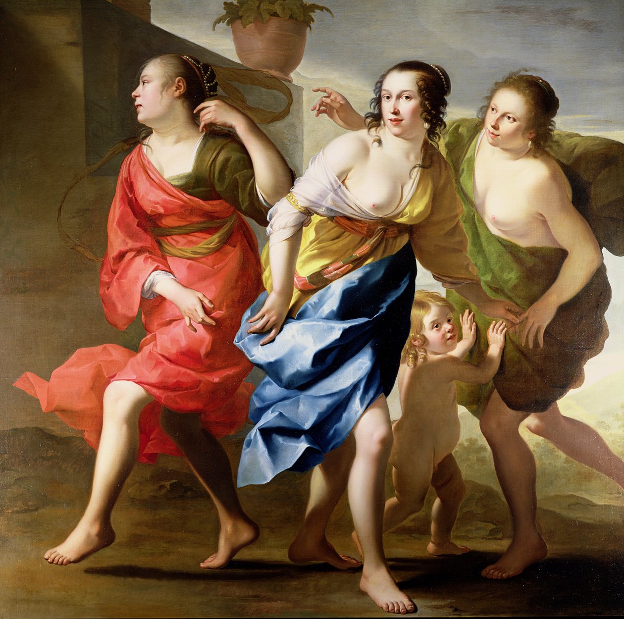 De tre nåder av Gerrit van Honthorst