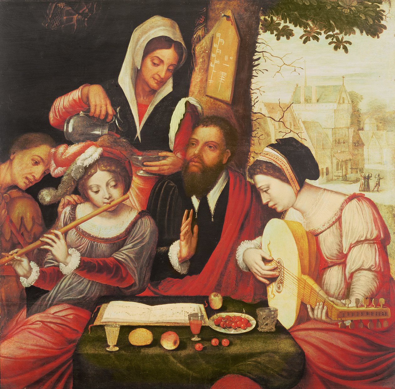 Musikere av Jan Gossaert