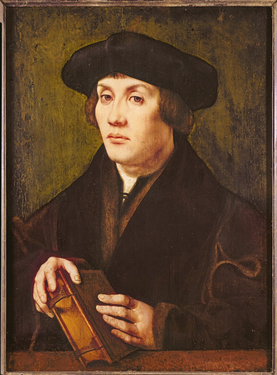 Portrett av en lærd av Jan Gossaert
